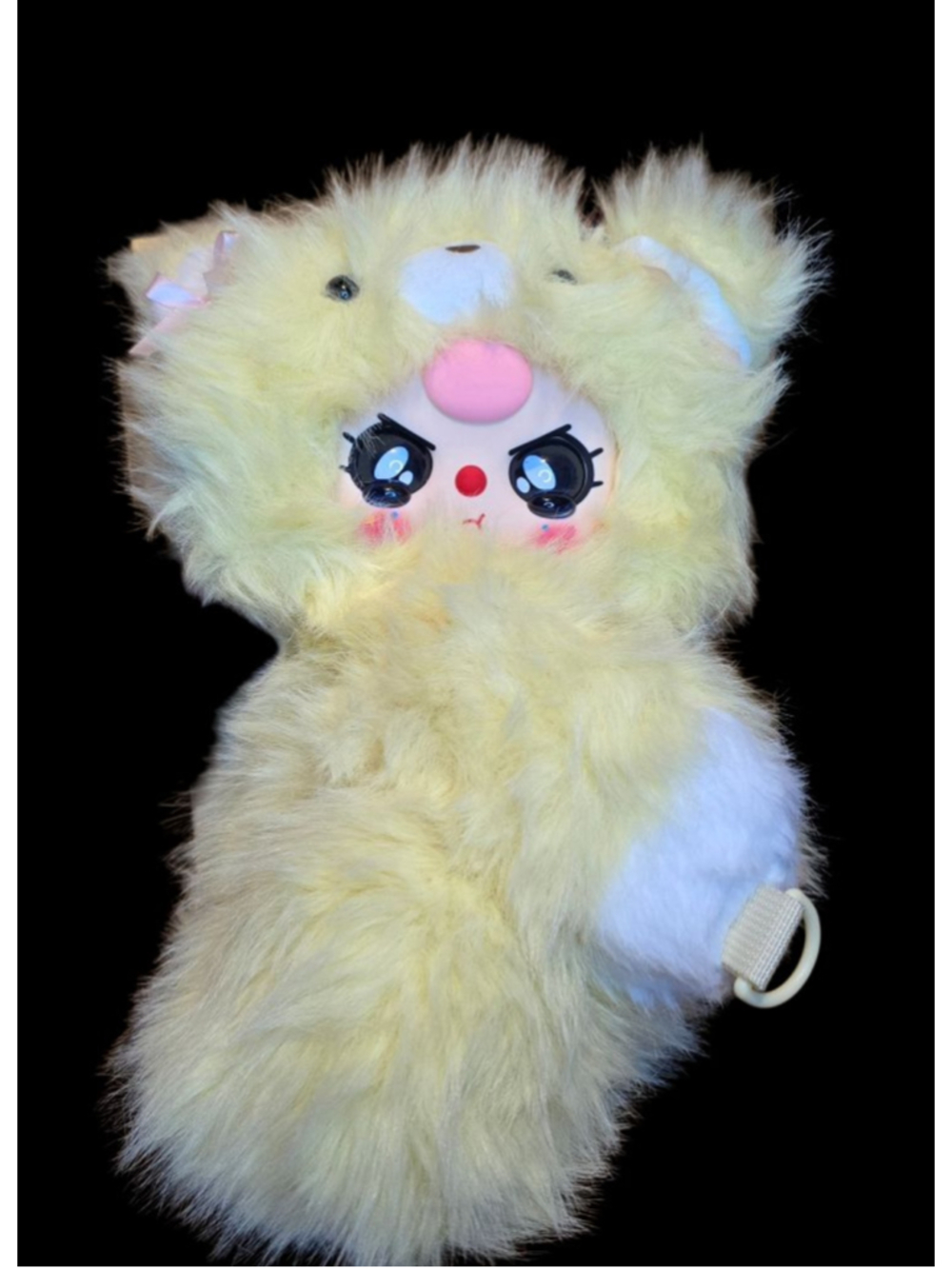 NEW Baby Three Bear Backpack‎ Stuffed Yellow White Plush